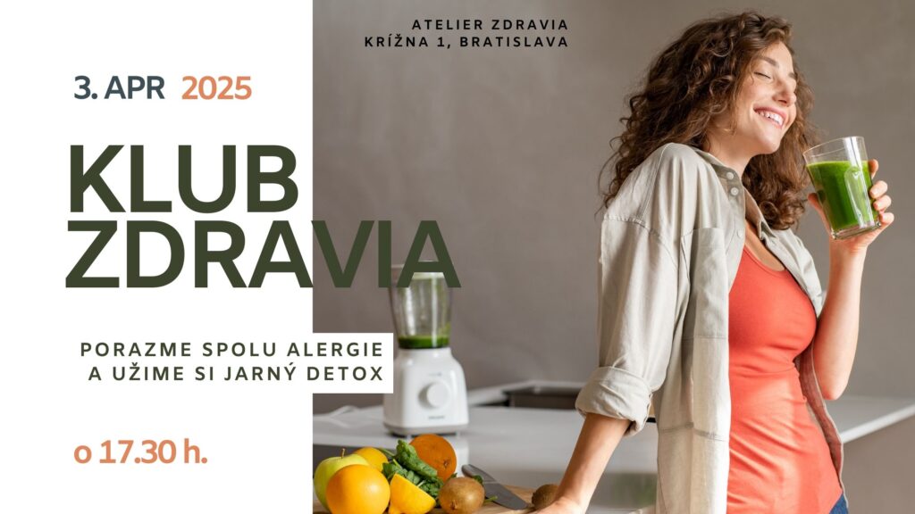 Alergie a jarný detox klub zdravia 3 apríla 2025