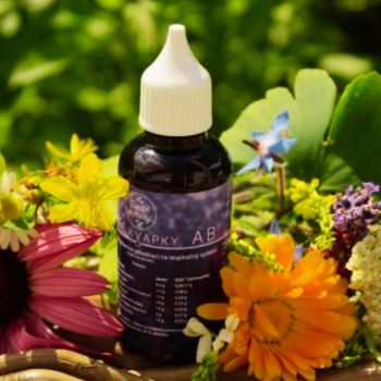 Bylinné kvapky AB značka Dedík a dcéry