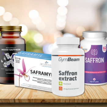 Na trhu je dostupných aj mnoho ďalších doplnkov výživy so šafránom